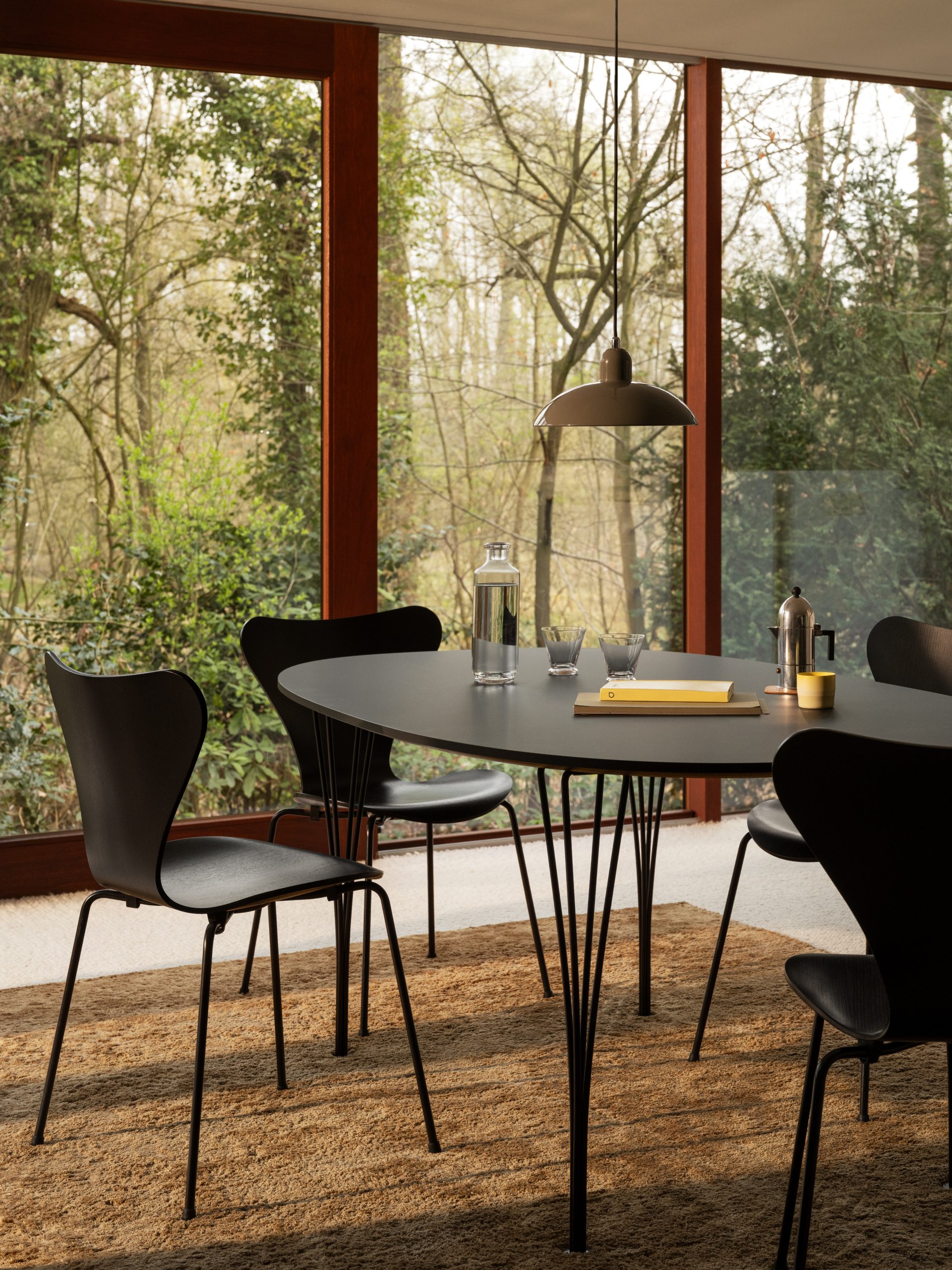 Fritz Hansen B611 Superellipse Spisebord af Piet Hein og Bruno Mathsson - Billede 5