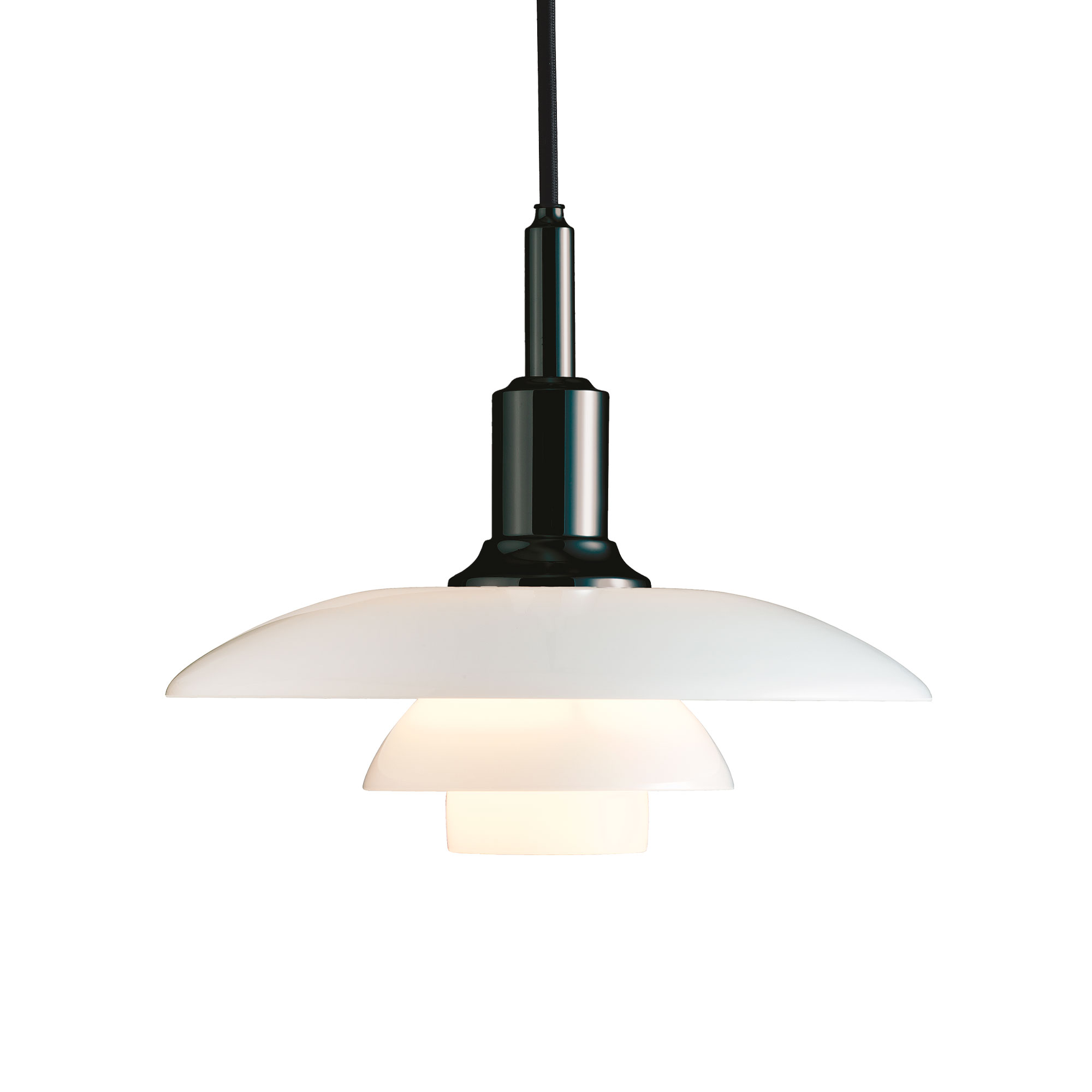 Louis Poulsen PH 3/2 Pendel af Poul Henningsen - Sort