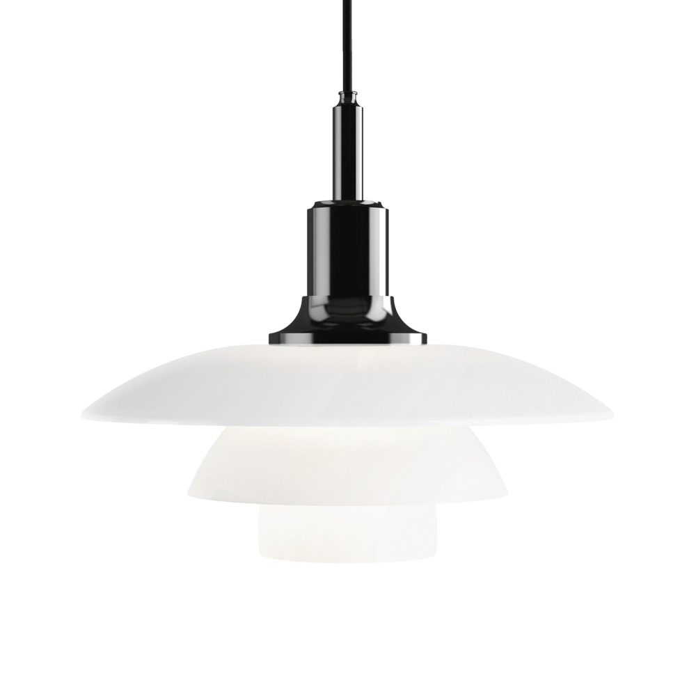 Louis Poulsen PH 3½-3 Pendel af Poul Henningsen - Sort