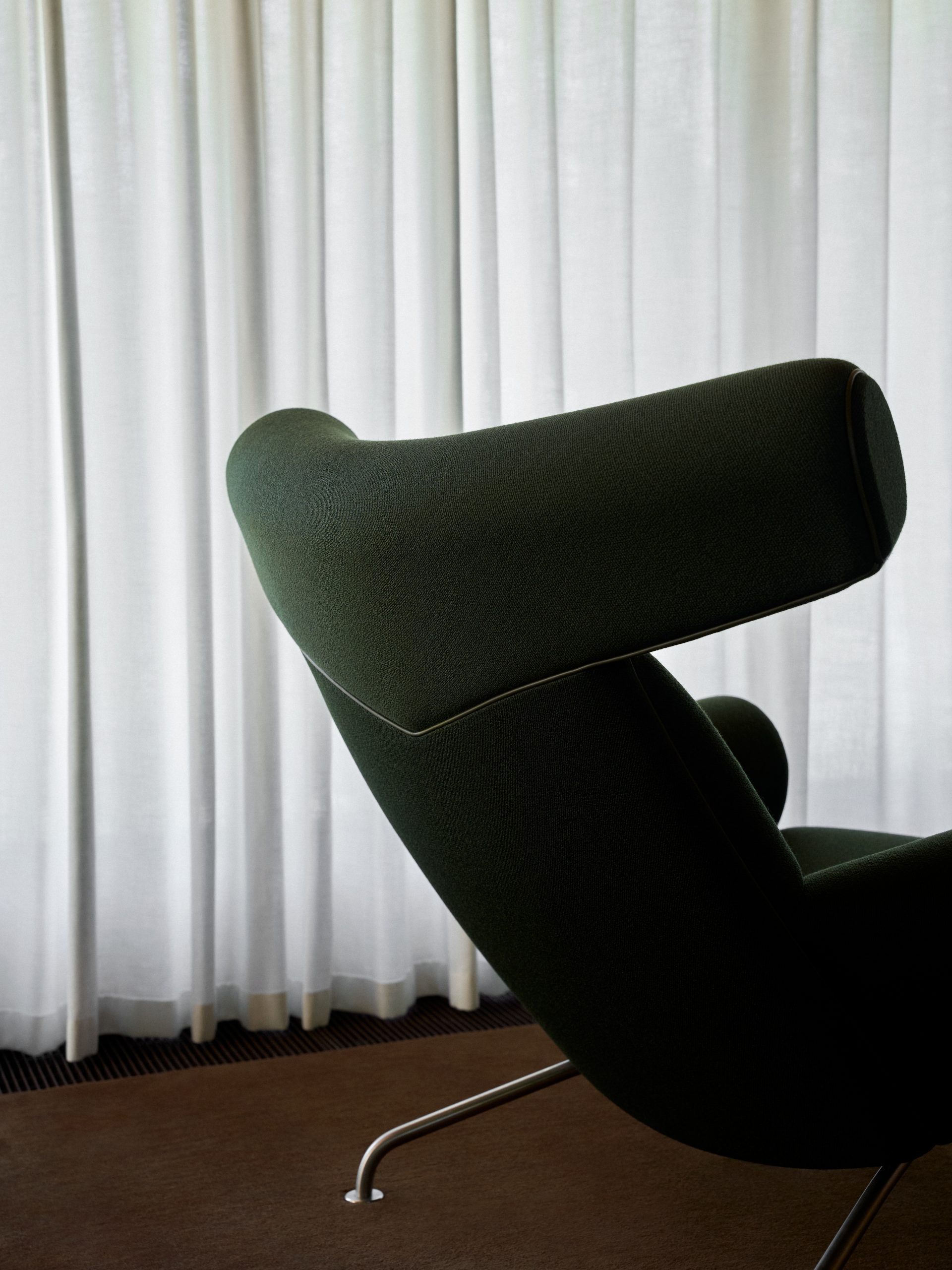 Ox Chair af Hans J. Wegner inkl. skammel, Vidar - Billede 4