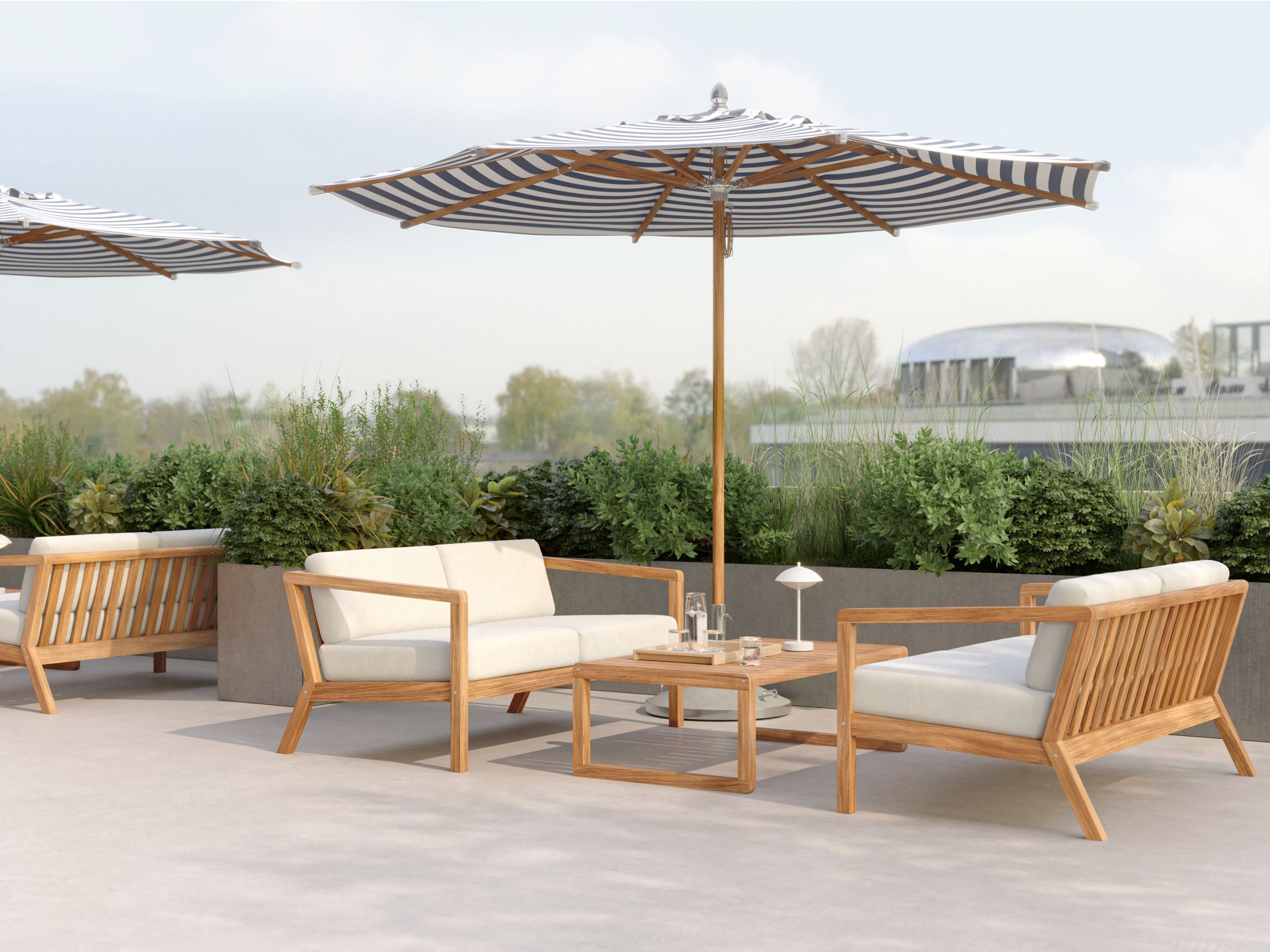 Atlantis Parasol Ø330 cm - Billede 2