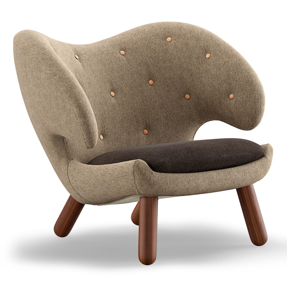 Pelikanstol m. knapper