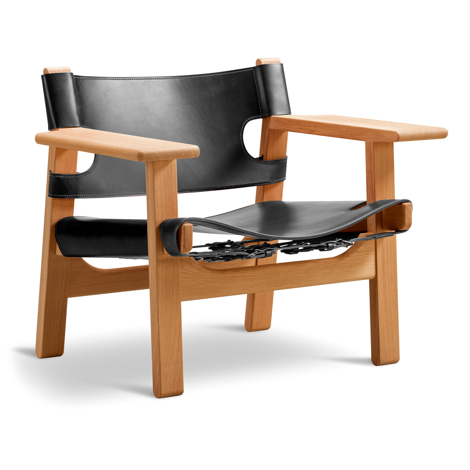 Den Spanske Stol - Eg olie/sort