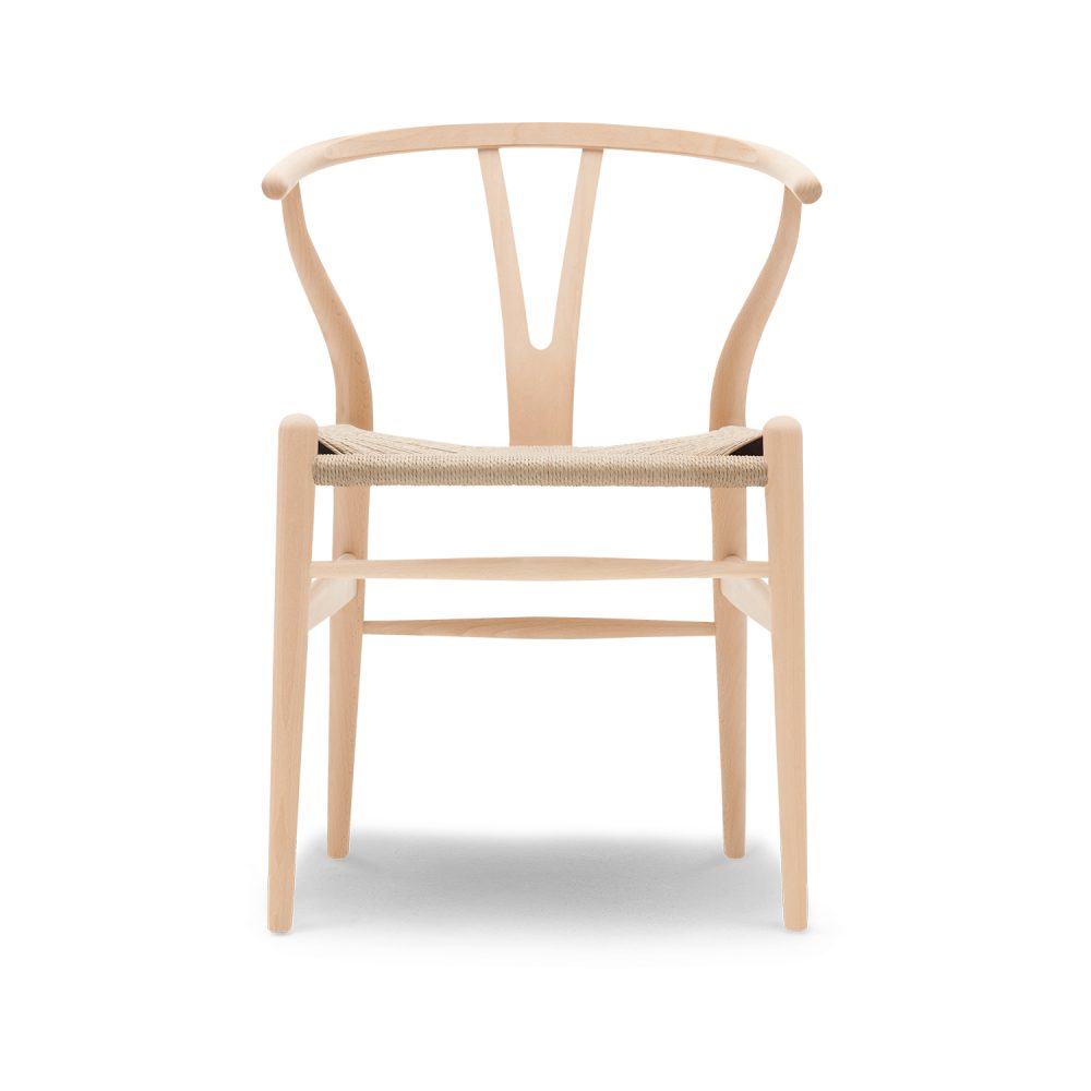 CH24 Y-stol - Bøg sæbe/naturflet