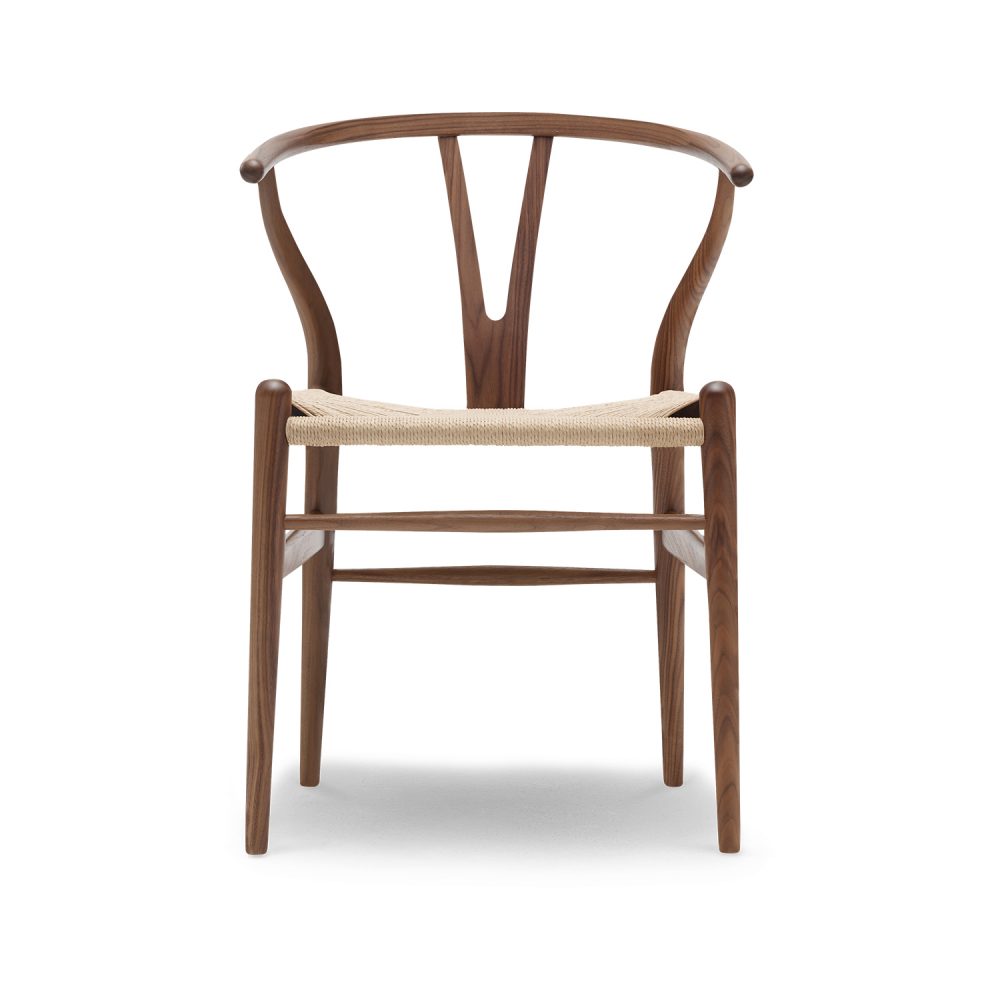 CH24 Y-stol - Valnød olie/naturflet