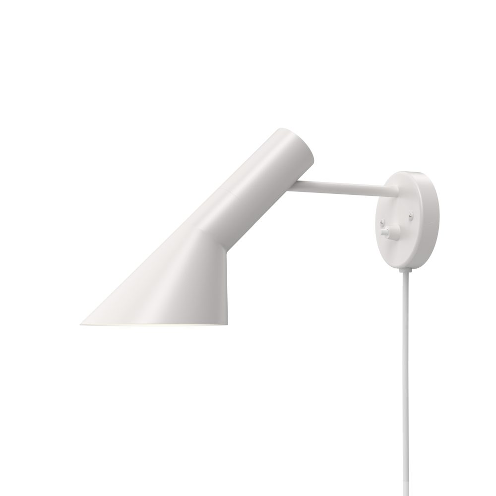 Louis Poulsen AJ Væglampe af Arne Jacobsen - Hvid