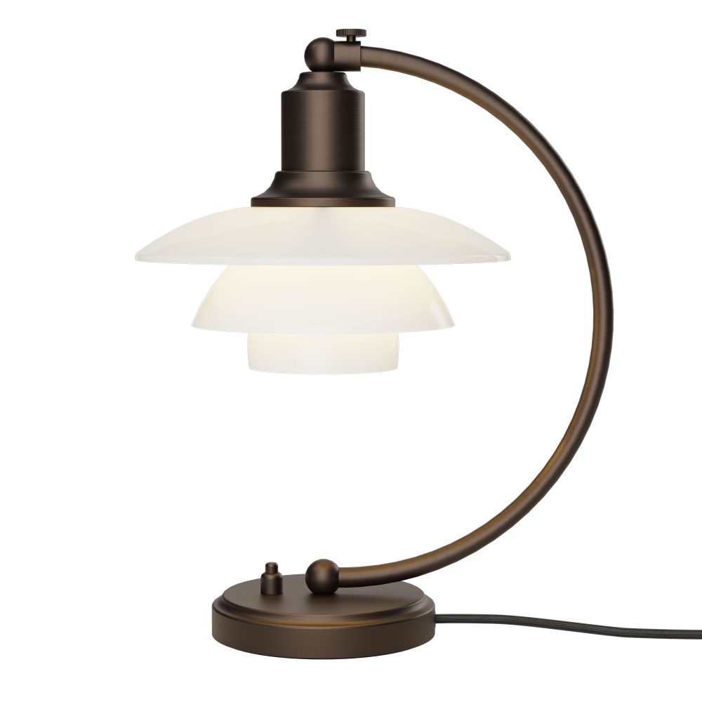 PH 2/2 Luna Aged Brass Bordlampe