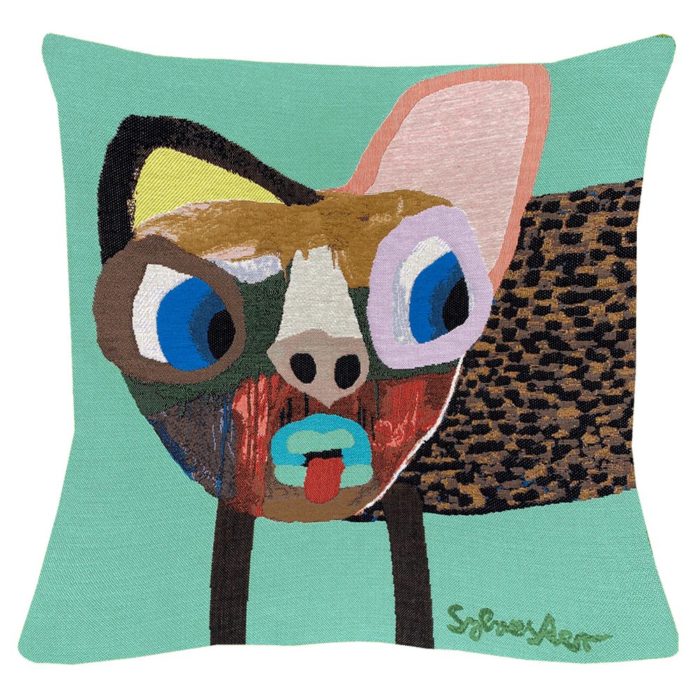 Småplettet hund - Leif Sylvester pude