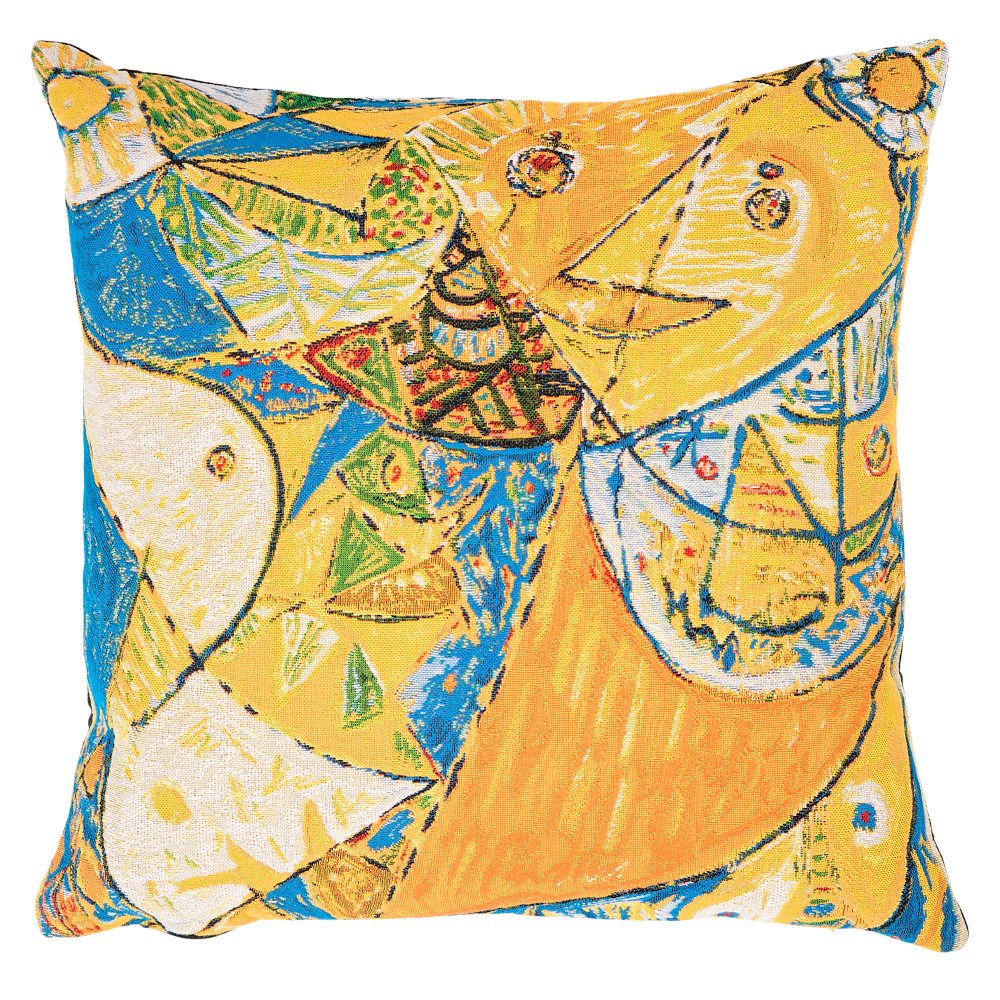 Maske og fugl (1963 & 1983) - Egill Jacobsen pude