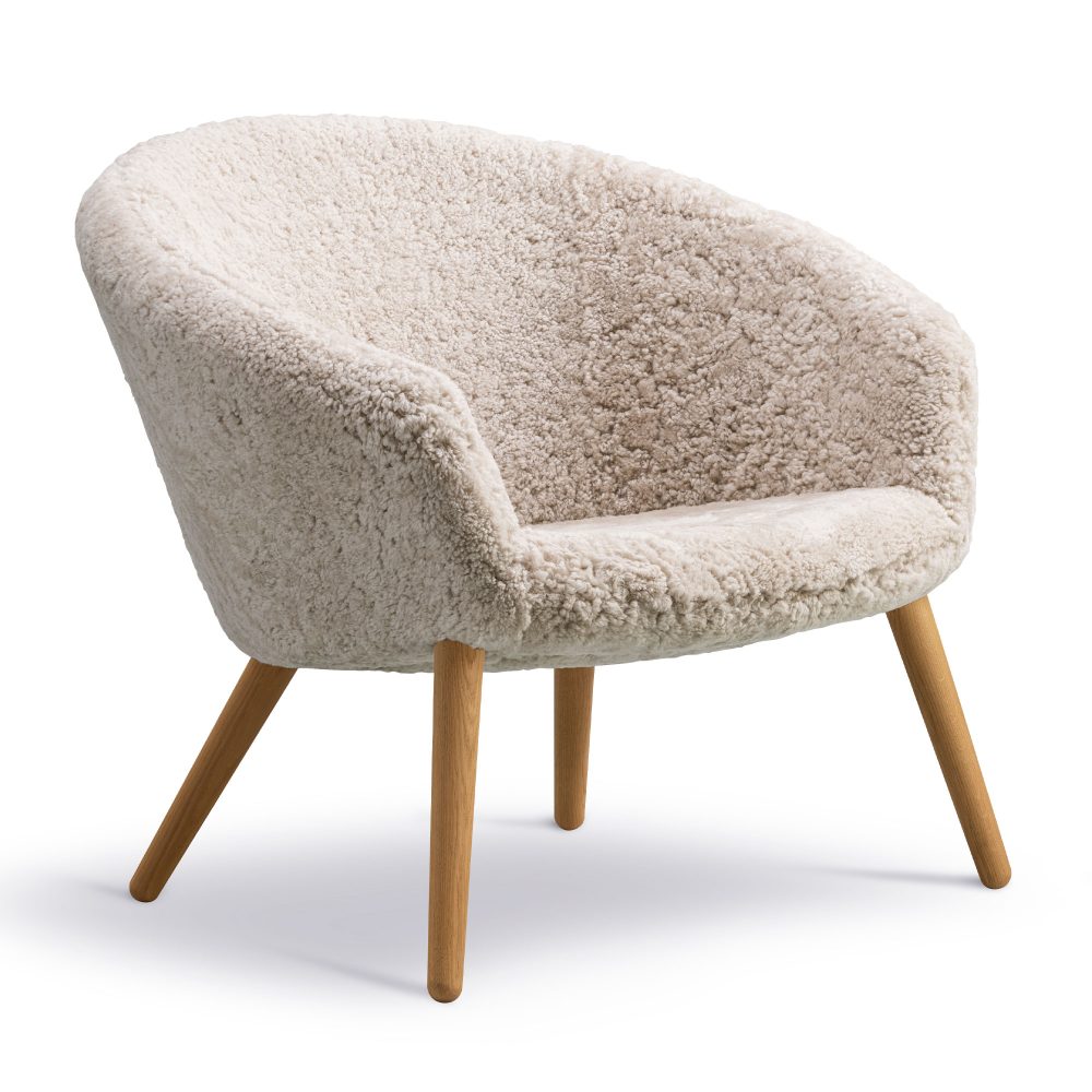 Ditzel Lounge Chair Lammeskind