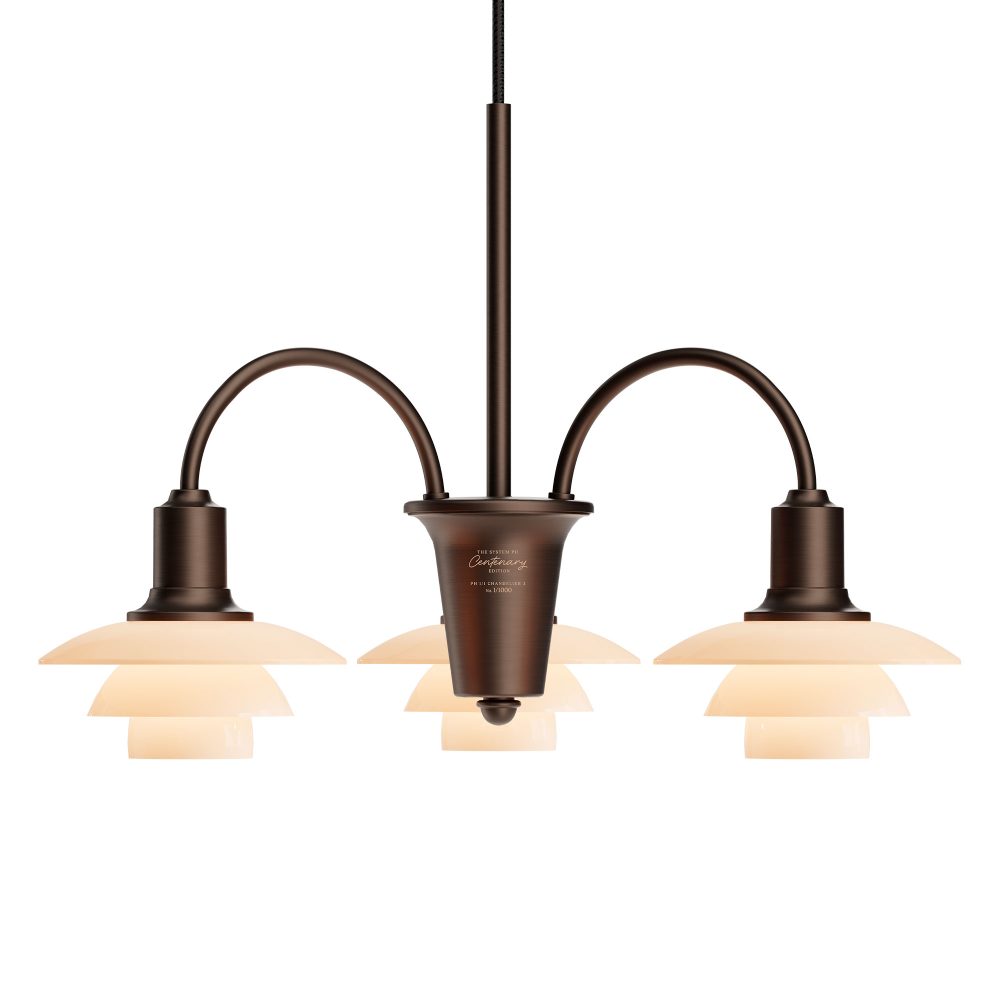 PH 1/1 Lysekrone m. 3 arme - PH Centenary Collection