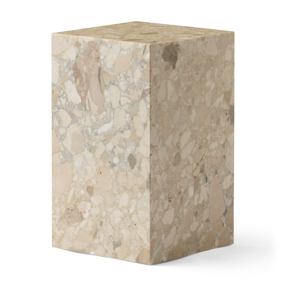 Demo - Audo Copenhagen Plinth Tall Piedestal i Kunis Breccia
