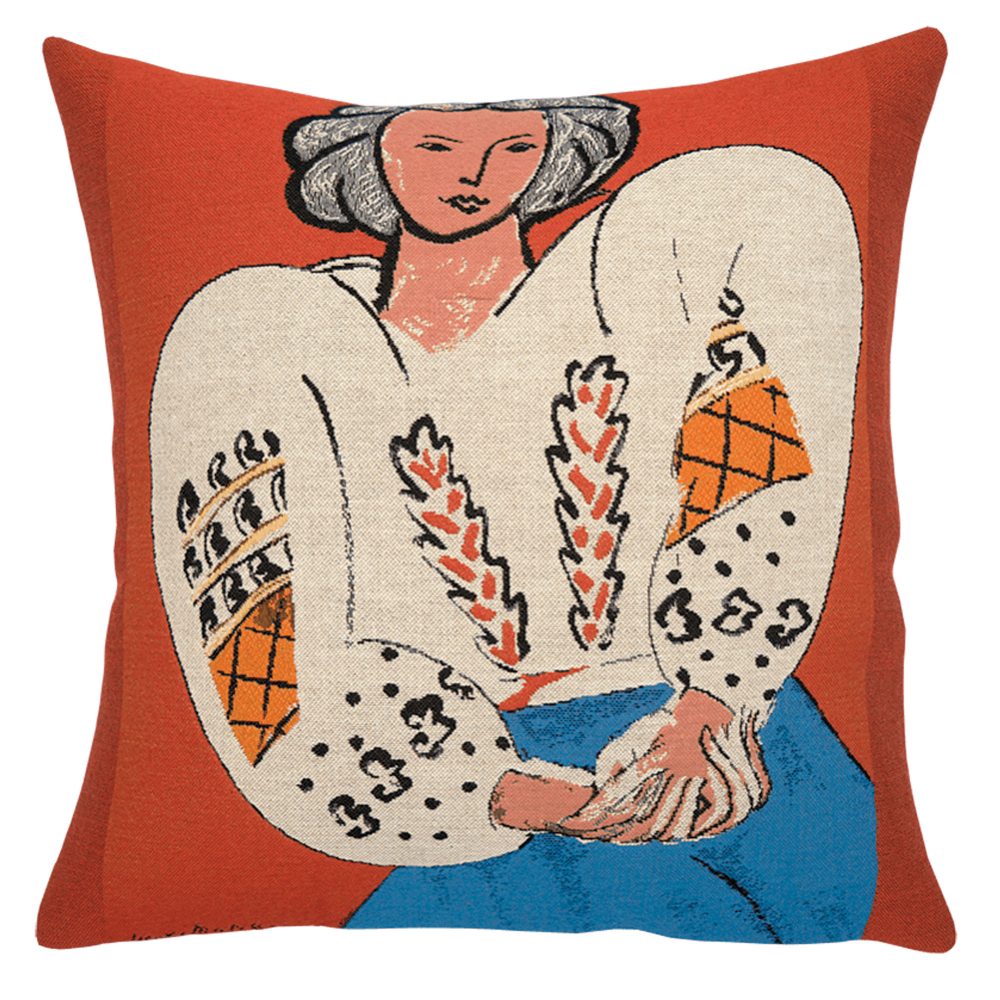 La Blouse Romaine (1940) - Matisse pude, 45×45 cm