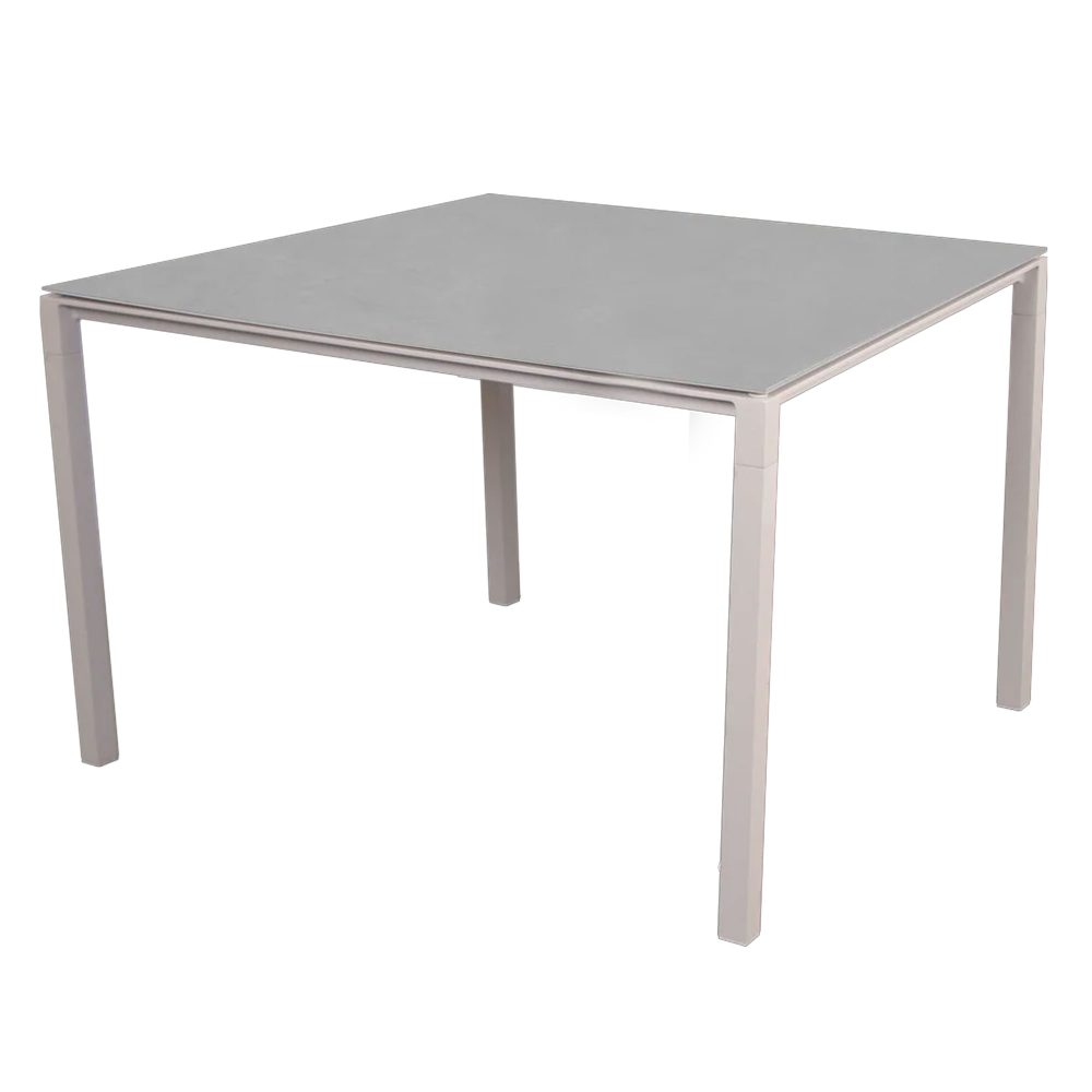 Pure Spisebord 100x100 cm.