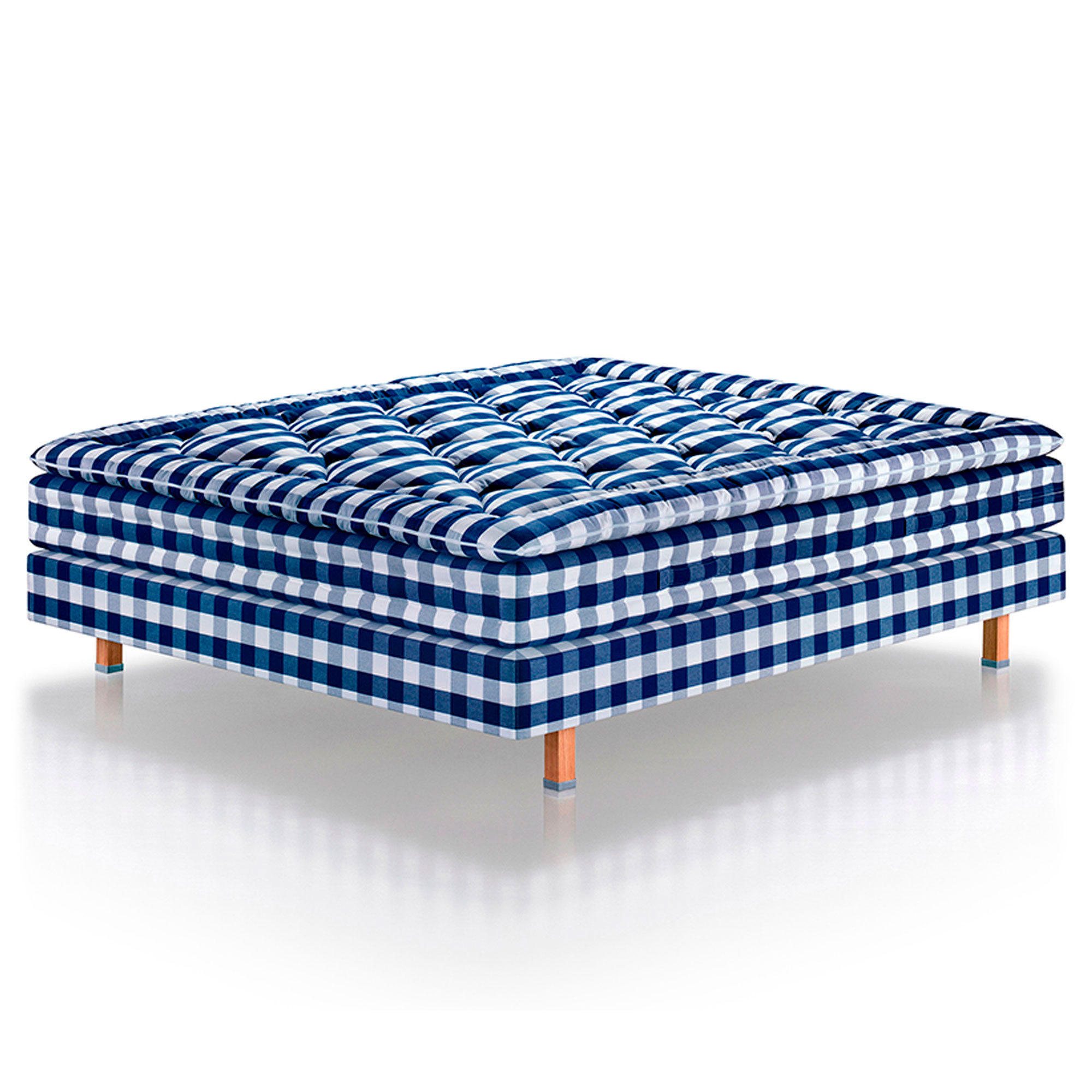 Hästens NEW Maranga Dobbeltseng med topmadras, 160x200 cm, blåtern