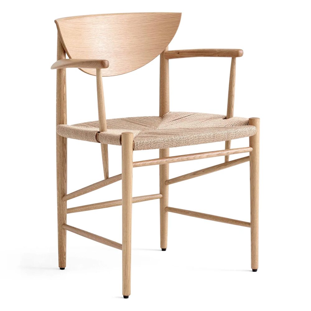 &Tradition Drawn HM4 Spisebordsstol, Eg olie