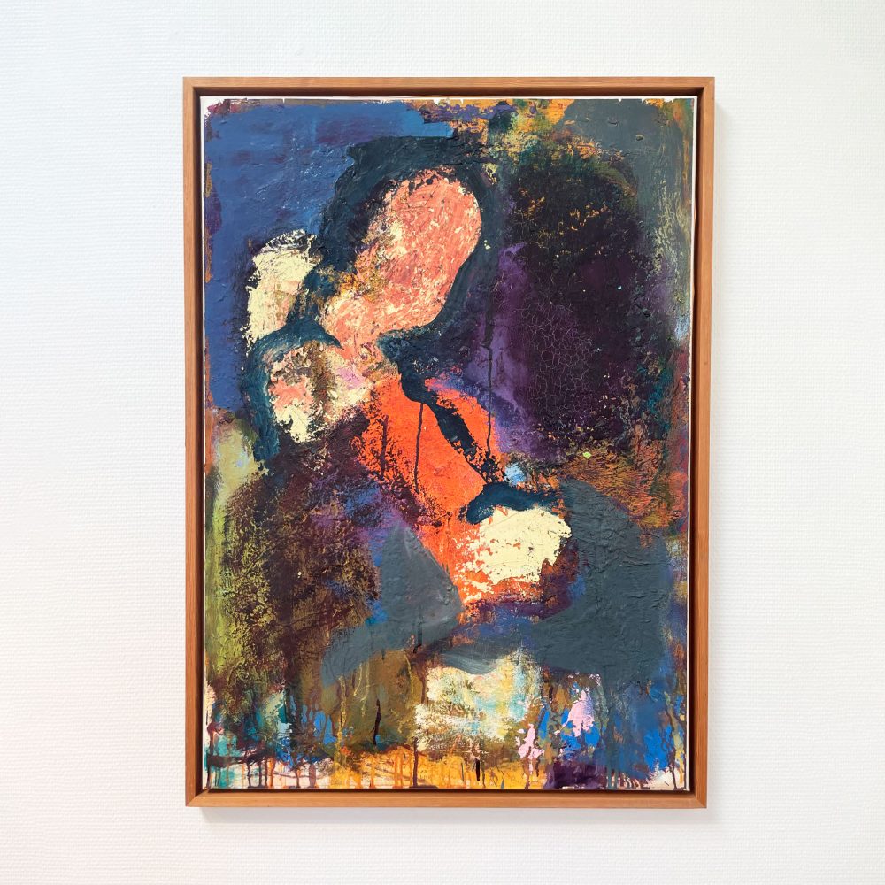 Maleri af Lars Dan, 92x65 cm