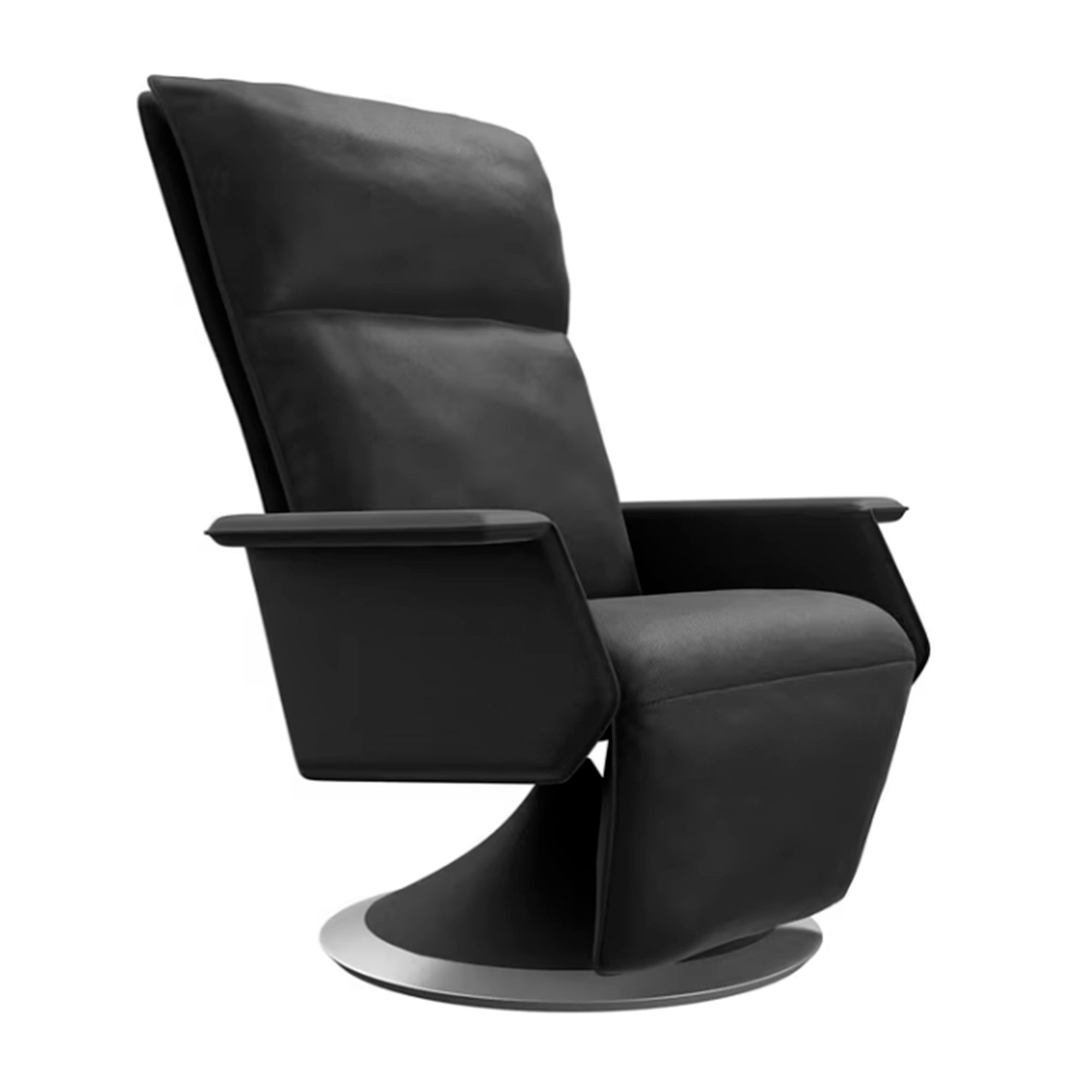 Berg Furniture Ato Lænestol, H107cm (motor) - Sort Berg Soft læder