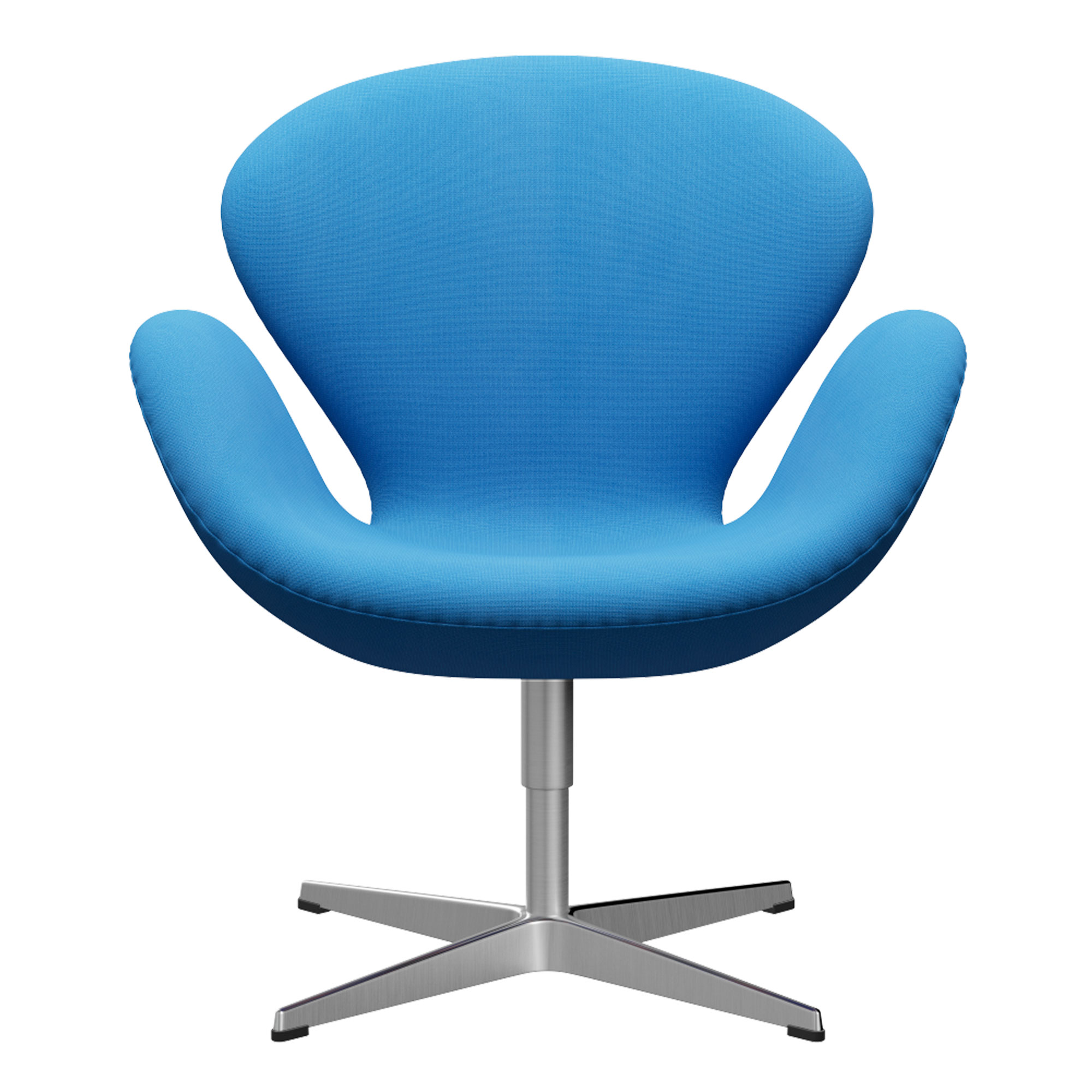Demo – Svanen Stol af Arne Jacobsen m/returdrej - Fame Turkis 66118
