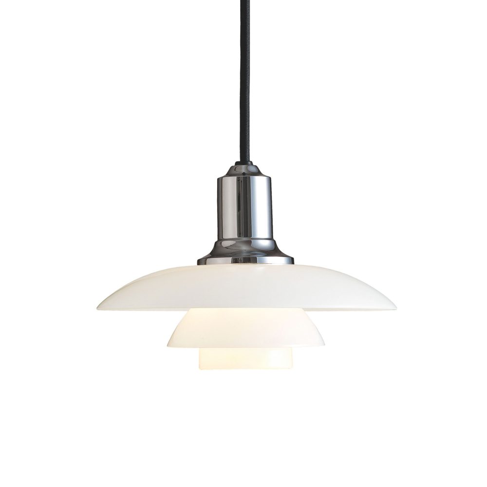 Louis Poulsen PH 2/1 Pendel af Poul Henningsen - Krom
