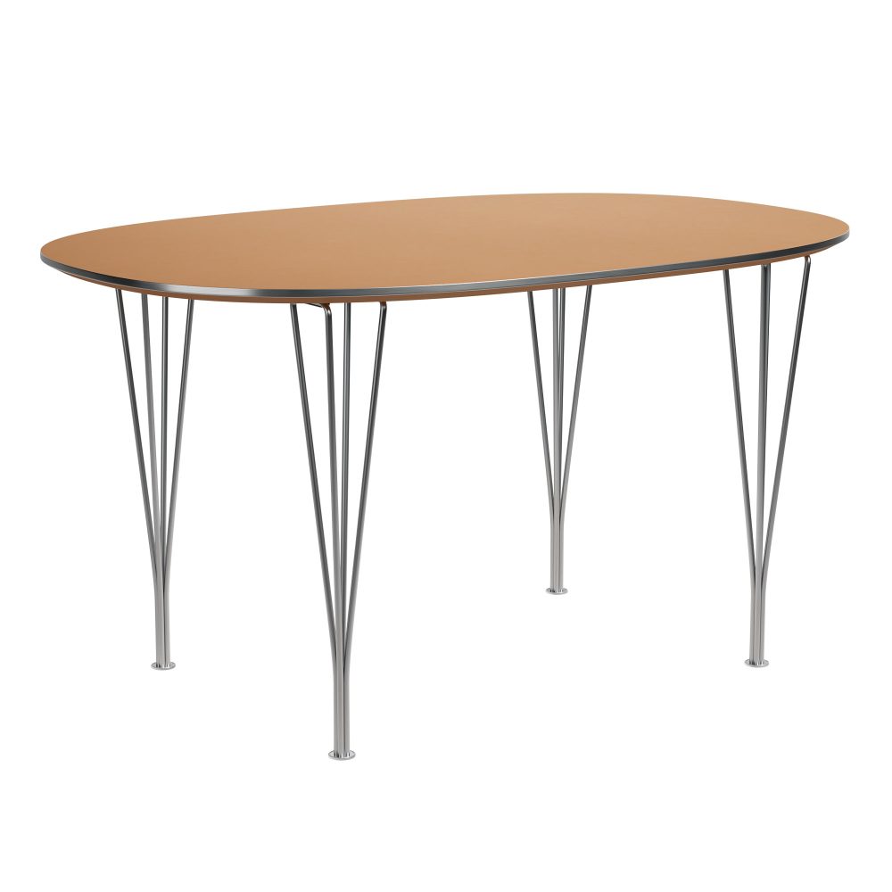 Fritz Hansen B611 Superellipse Spisebord af Piet Hein og Bruno Mathsson