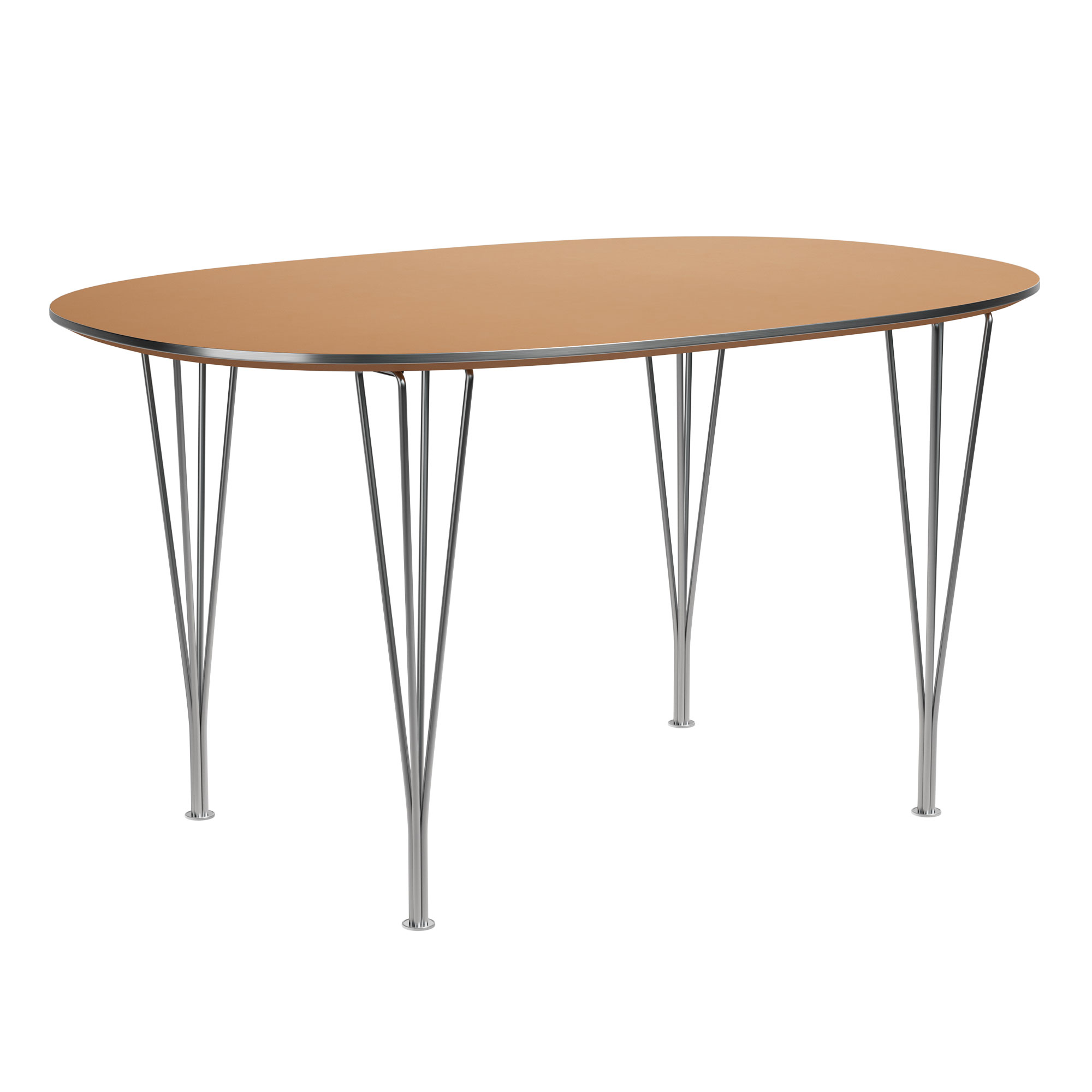 Fritz Hansen B611 Superellipse Spisebord af Piet Hein og Bruno Mathsson