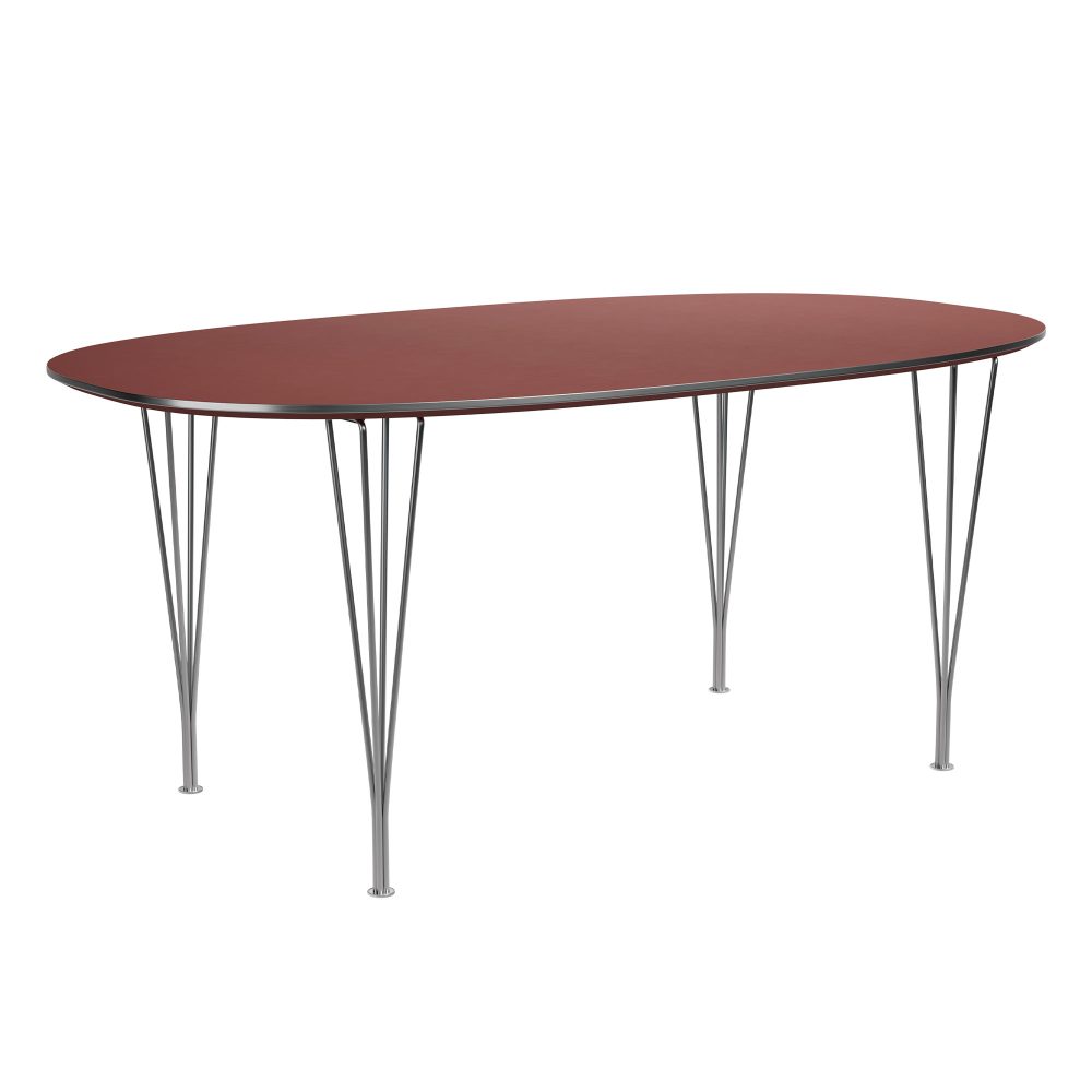 Fritz Hansen B616 Superellipse Spisebord af Piet Hein og Bruno Mathsson