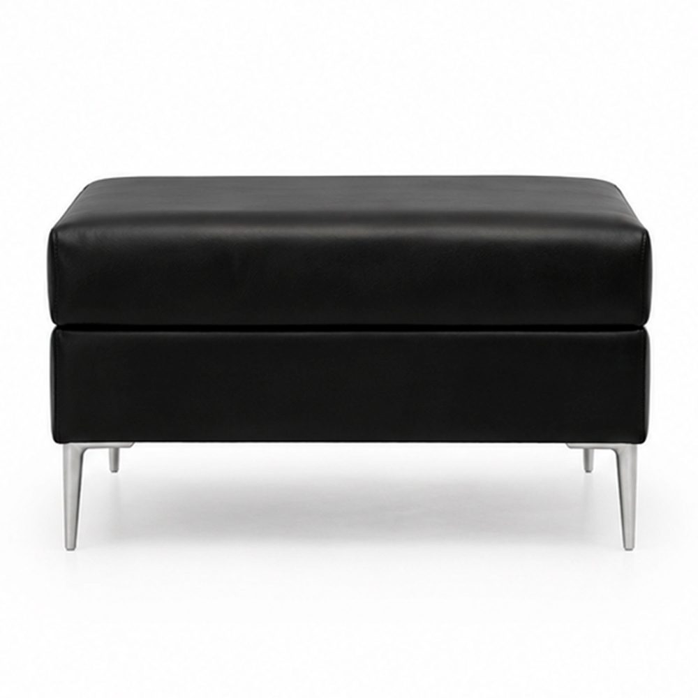 Mogens Hansen MH Puf 67x83 cm, Læder