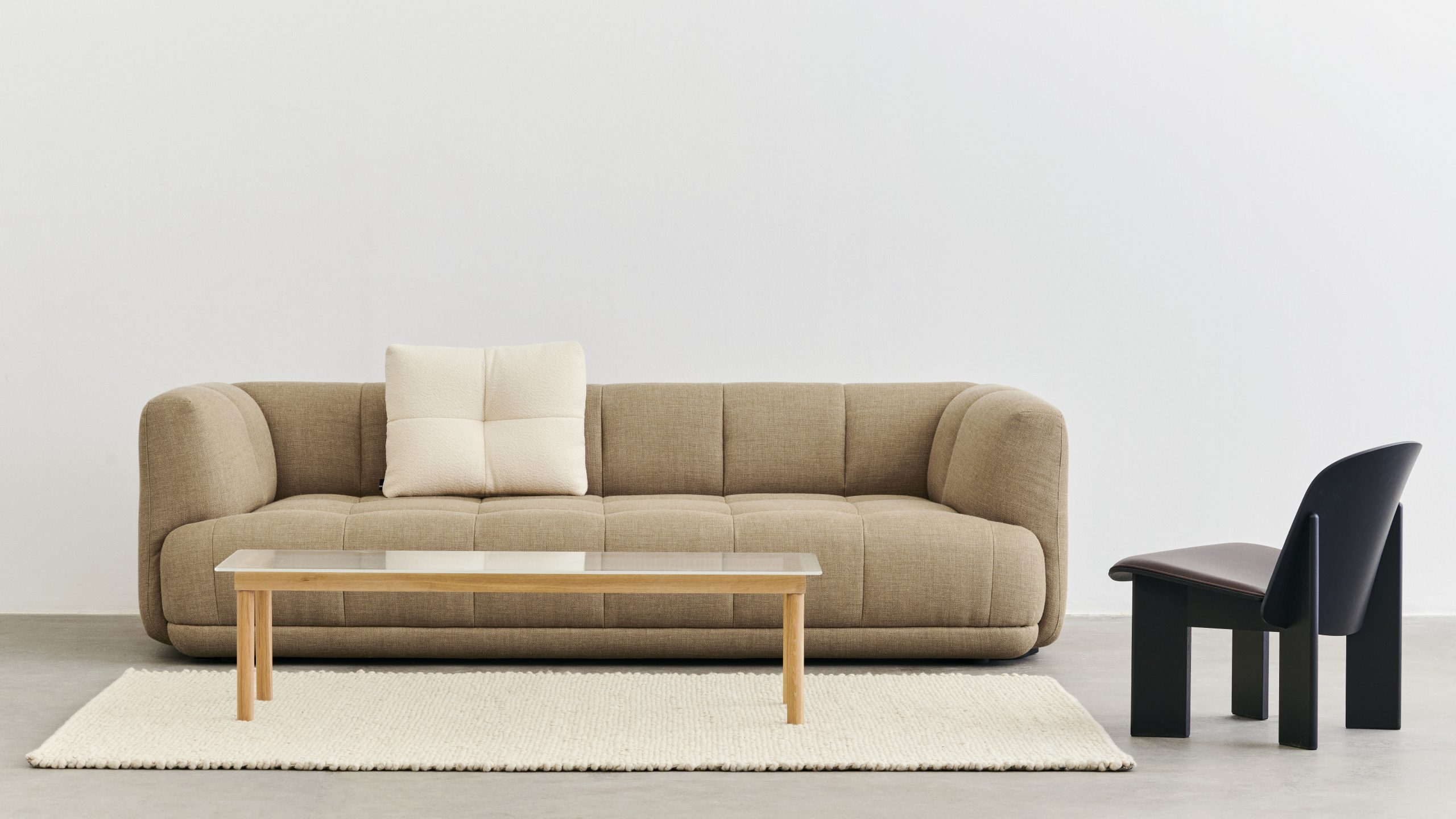 HAY Quilton 3-personers Sofa, 248x109 cm - Billede 2